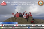 MİLAS DAĞCILIK 29 EKİM CUMHURİYET HAFTASI KARAPINAR YAYLASI KAMP VE LATMOS ZİRVE TIRMANIŞI