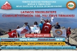 LATMOS TEKERLEKTEPE CUMHURİYETİMİZİN 100. YILI ZİRVE TIRMANIŞI 