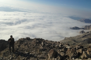 Dedegöl Dağı (Türkiye, Isparta) 2.998 m.