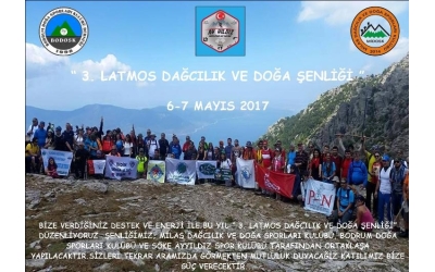 3. LATMOS DAĞCILIK VE DOĞA ŞENLİĞİ